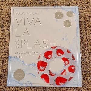 Pool Float, strawberry ring